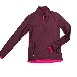 Nike golf jacket purple size XS